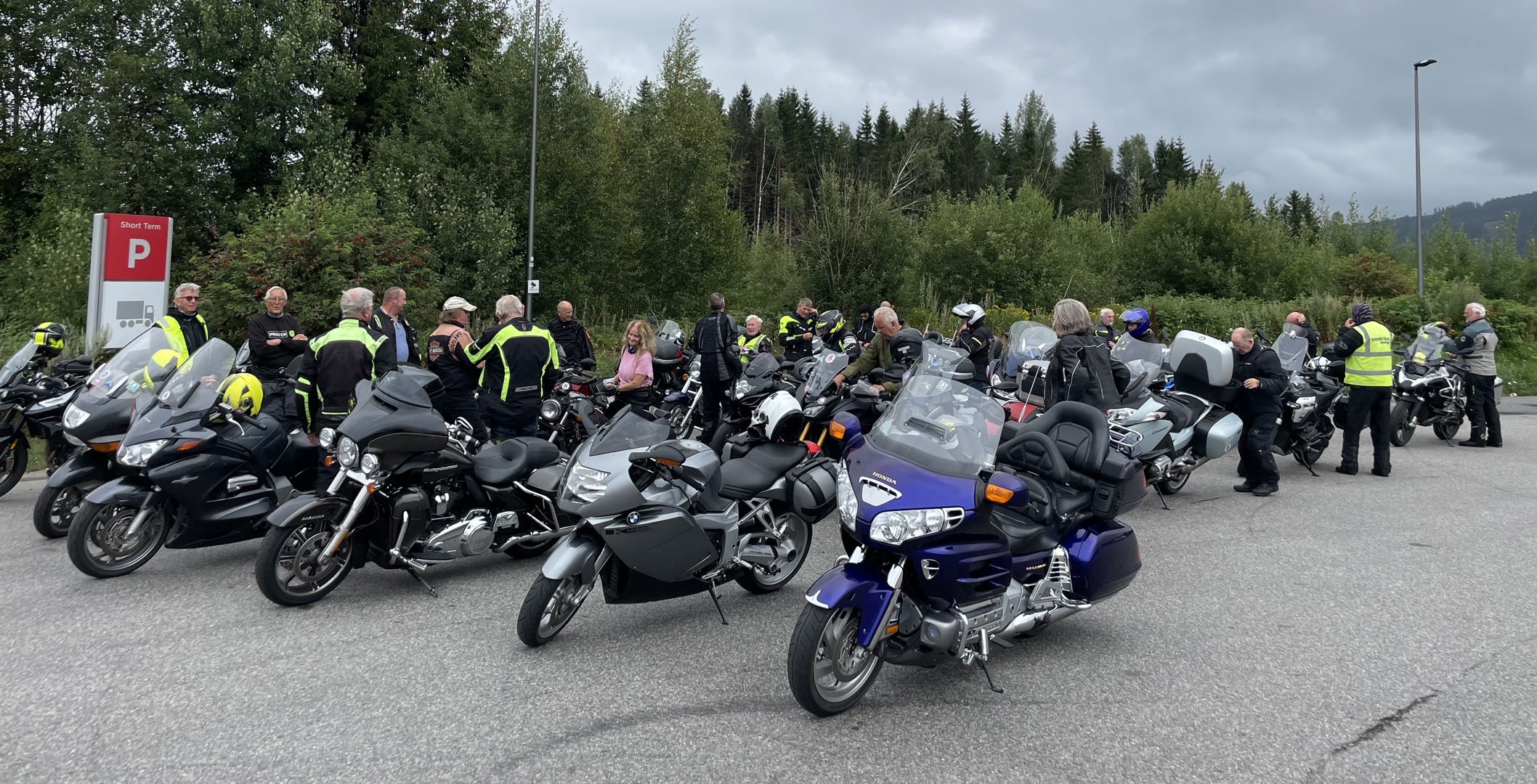 Østfold rundt 17.aug med Kai og Geir som turledere